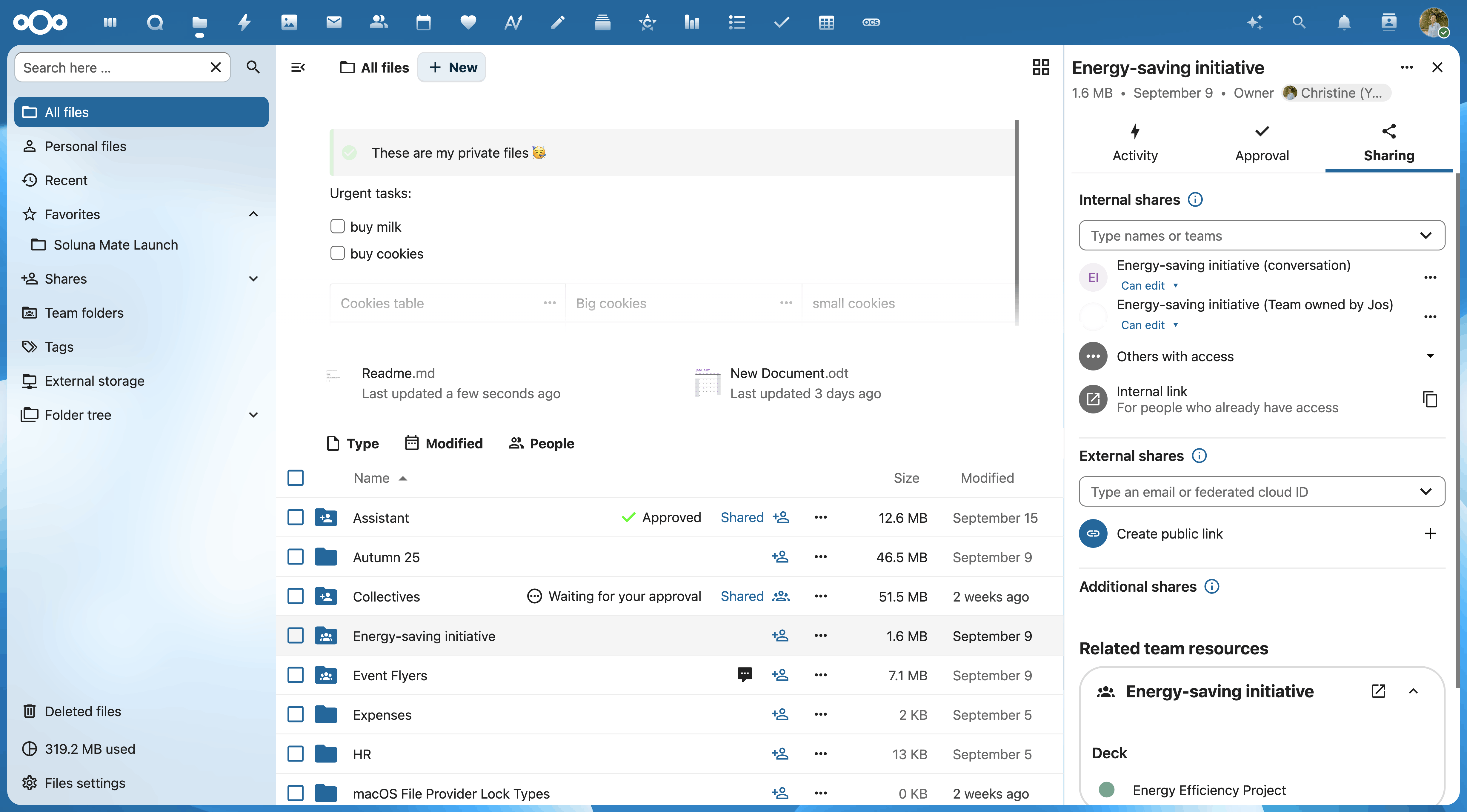 Nextcloud Files