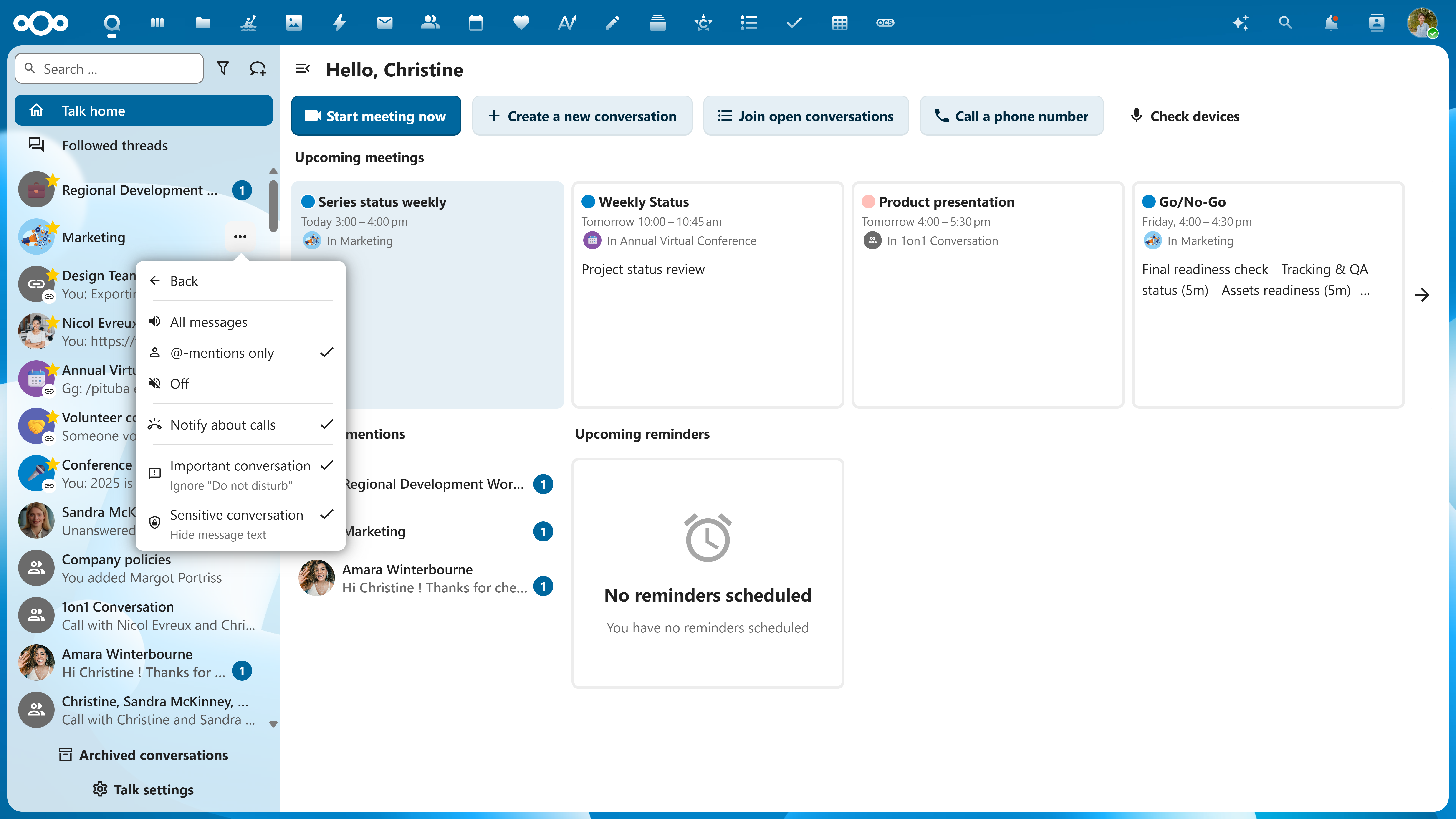 Nextcloud Talk