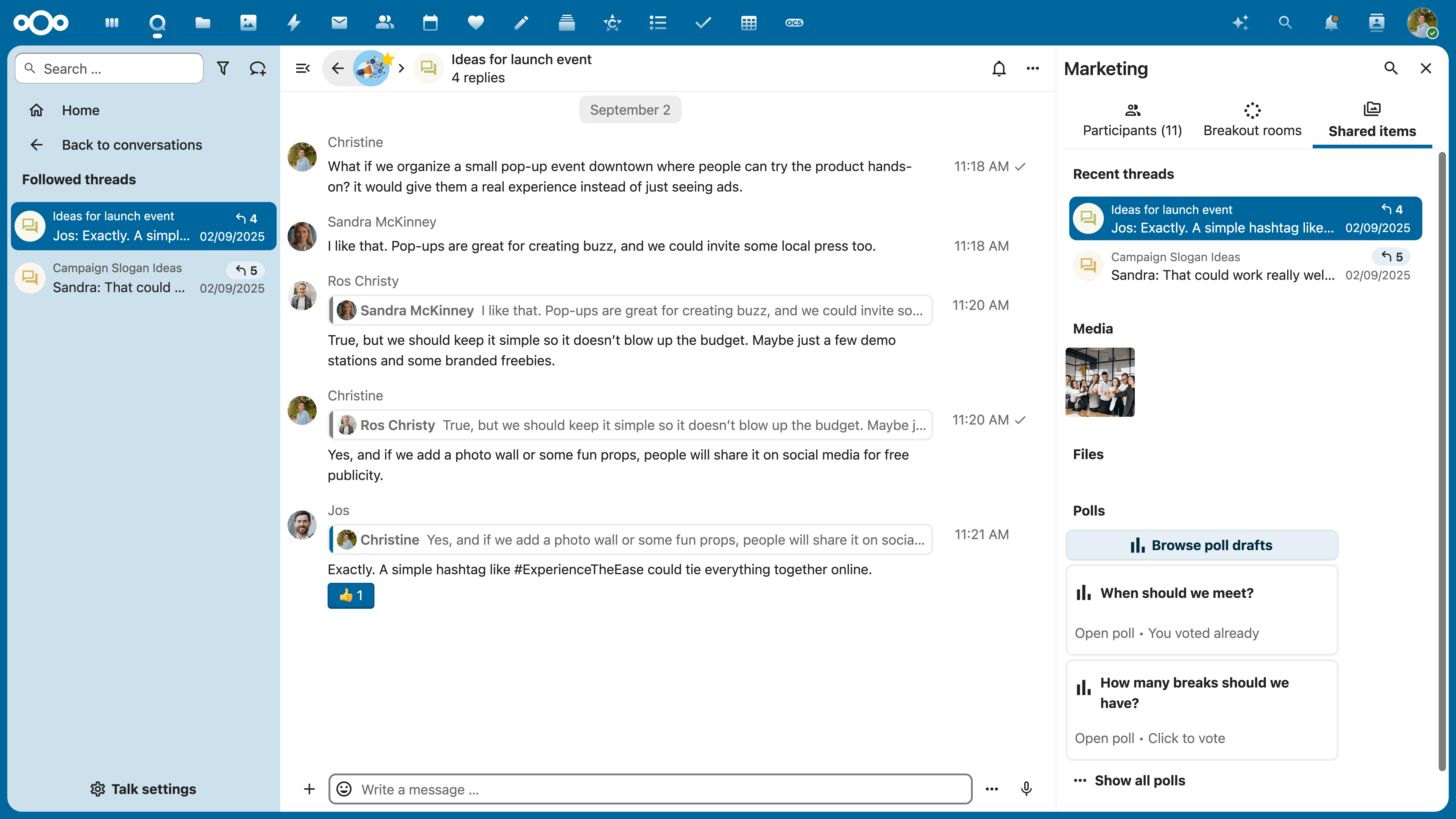 Nextcloud Talk